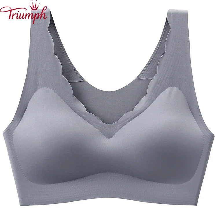 Triumph - 3 buc 💥Lenjerie subțire, frumoasă, cu vestă[75A-110E]