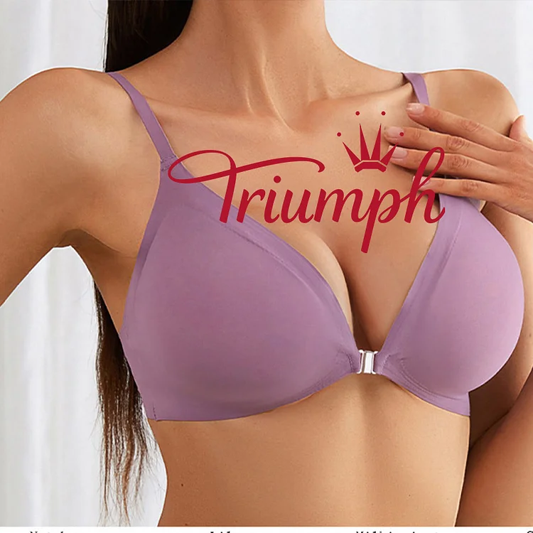 Triumph -Sutien fără cusături din mătase de gheață fără inel de oțel 【S-3XL】