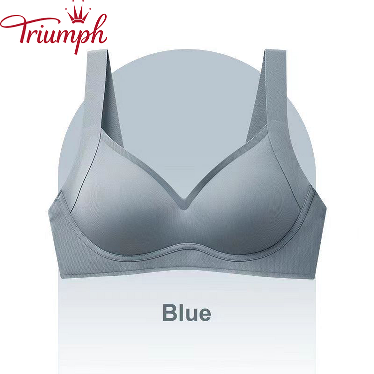 Triumph - 3 Buc 💥Nud suport moale lenjerie nud fără cusături[75A-110E]