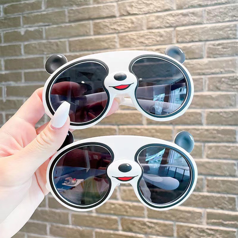 CARTOON CHILDREN'S OUTDOOR SPORTS SILICONE GLASSES