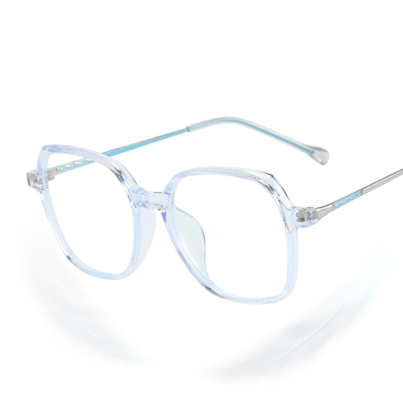IRREGULAR-FRAME NATURAL-LOOK READING GLASSES.