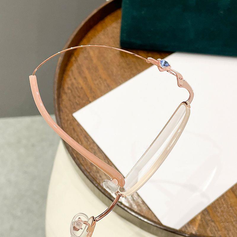 ULTRA-LIGHT SEMI-RIMLESS YOUTHFUL READING GLASSES