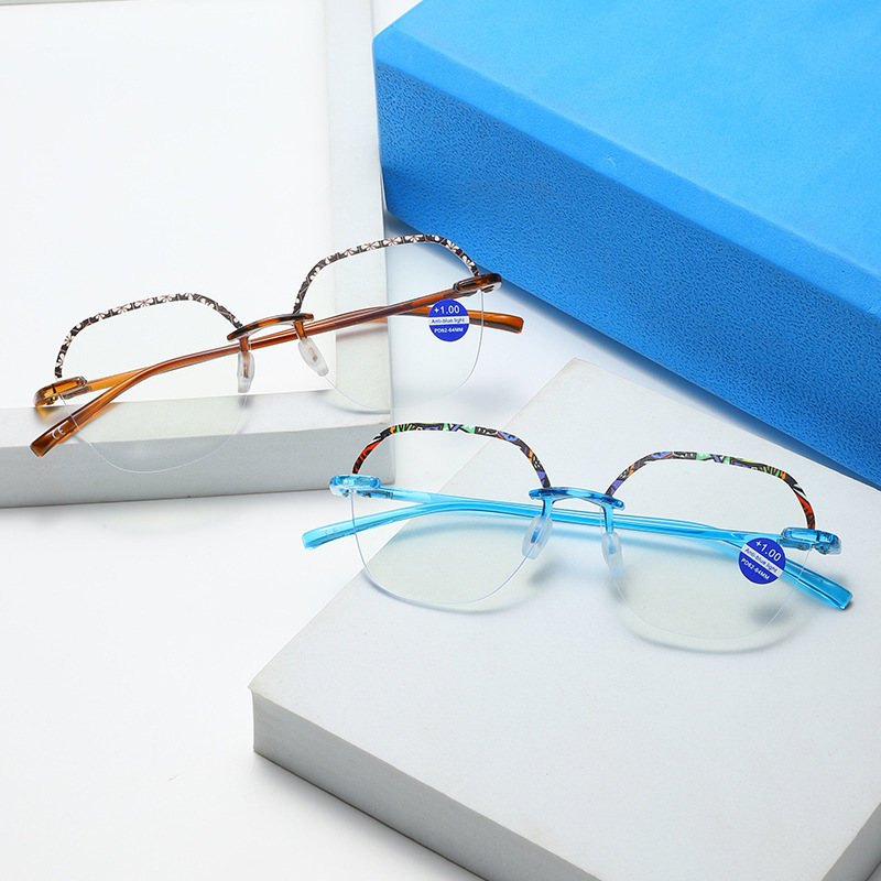 FLORAL ACCENT SIMPLE READING GLASSES