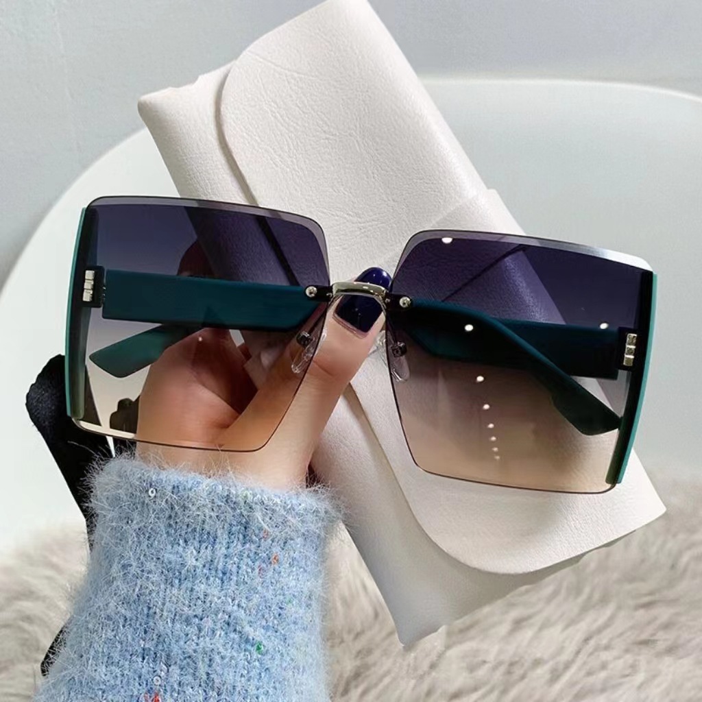 STYLISH FRAMELESS CUT-EDGE SUNGLASSES