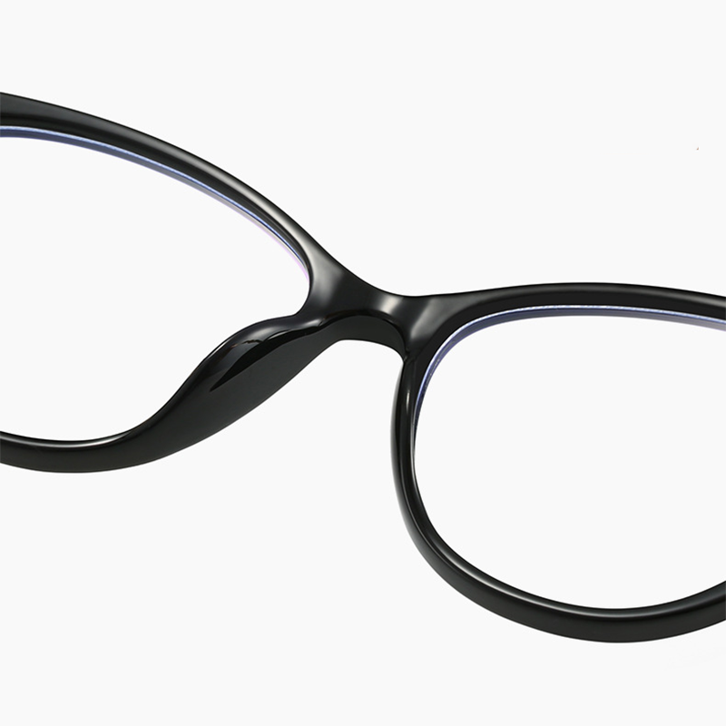  FASHIONABLE CAT-EYE SEMI-RIMLESS READING GLASSES