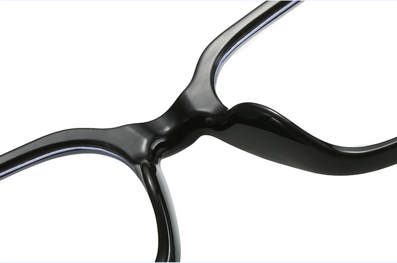 LARGE-FRAME TRENDY STRIPED READING GLASSES  