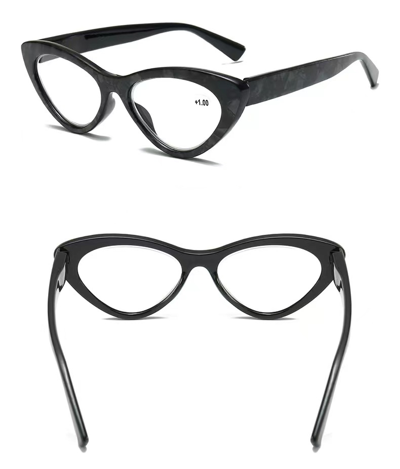 AVANT-GARDE VINTAGE FLORAL CAT-EYE READING GLASSES