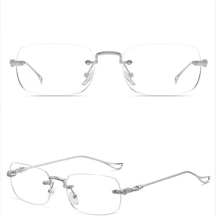 ULTRA-LIGHT RIMLESS READING GLASSES