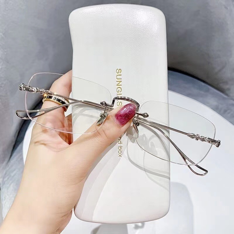 ULTRA-LIGHT RIMLESS READING GLASSES