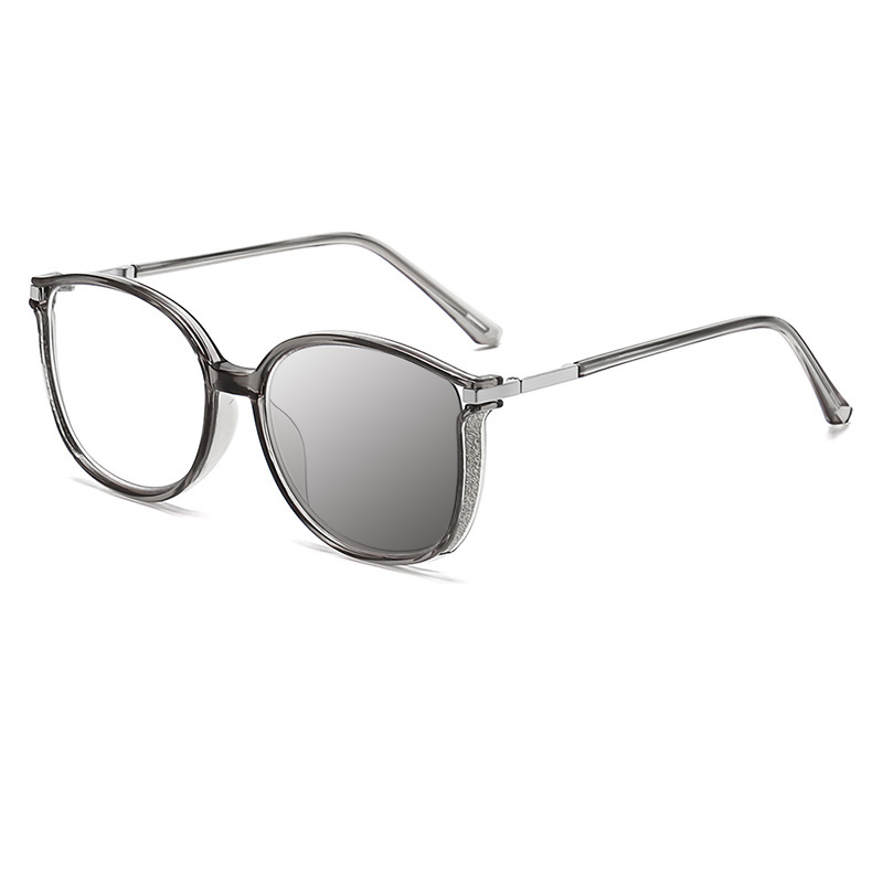 WOMEN'S FASHION LARGE FRAME DIAMOND COLOR CHANGING READING GLASSES