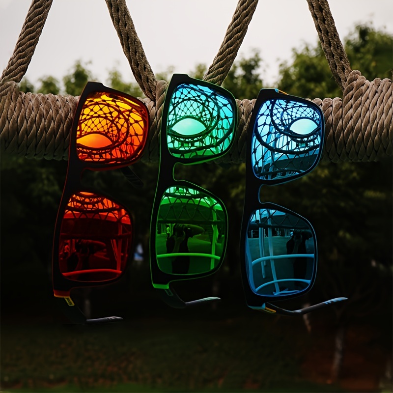 RETRO POLARIZED SQUARE FASHION SUNGLASSES