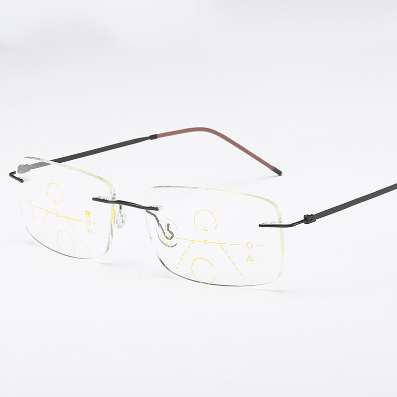FRAMELESS MULTIFOCAL BLUE LIGHT BLOCKING GLASSES