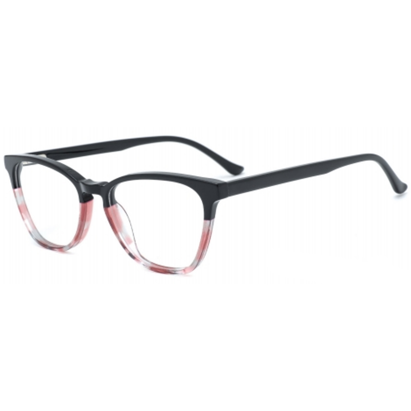 WOMEN'S RETRO PATTERN COLORBLOCK GLASSES