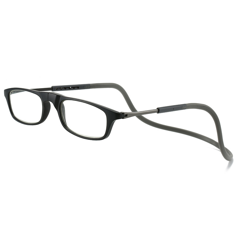 ADJUSTABLE TEMPLE MAGNETIC READING GLASSES