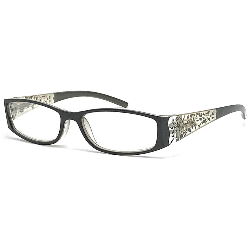  WIDE-TEMPLE ENGRAVED READING GLASSES
