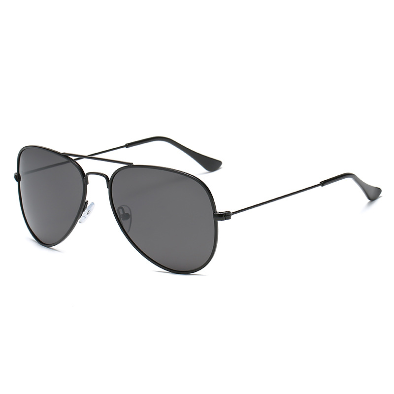 RETRO METAL LARGE FRAME POLARIZED SUNGLASSES