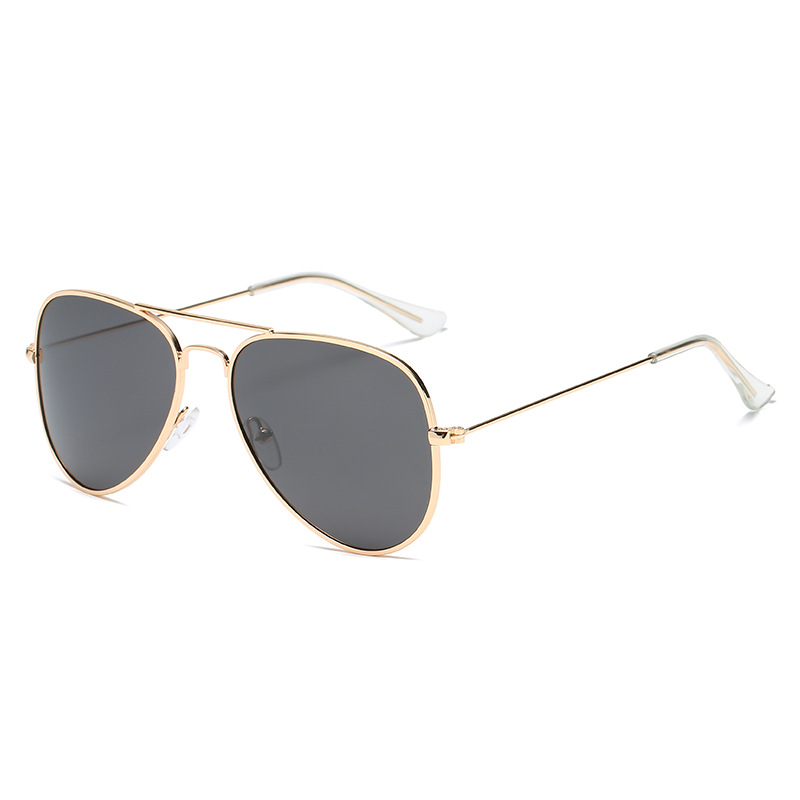 RETRO METAL LARGE FRAME POLARIZED SUNGLASSES