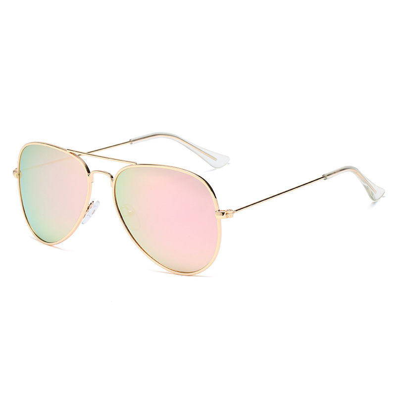 RETRO METAL LARGE FRAME POLARIZED SUNGLASSES