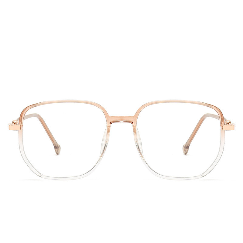 Fashionable Fine Glitter Frame Color Changing Blue Light Blocking Reading Glasses