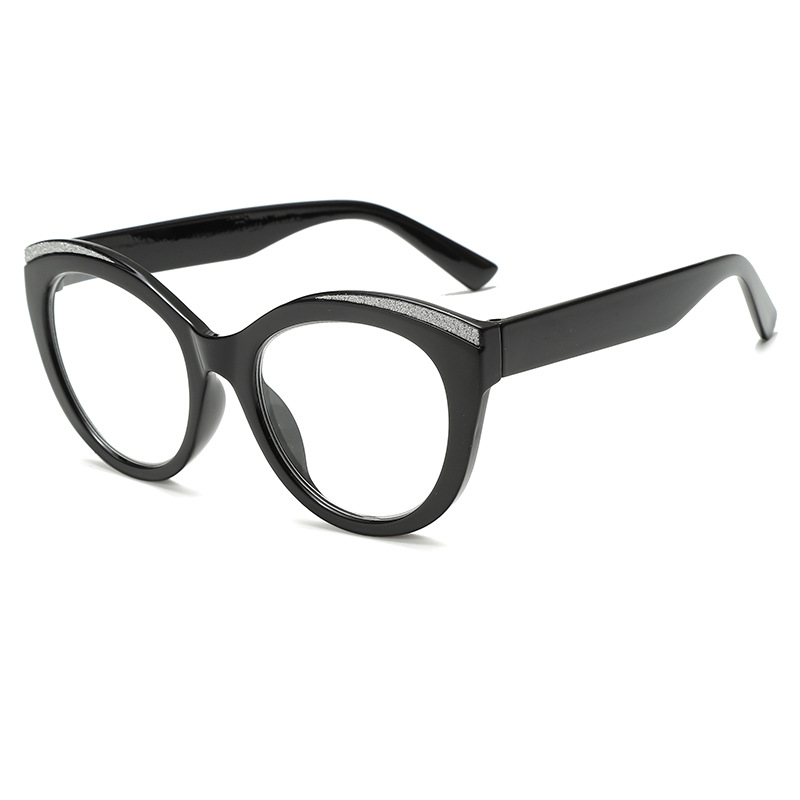 CRYSTAL-STUDDED GALAXY CAT-EYE READING GLASSES