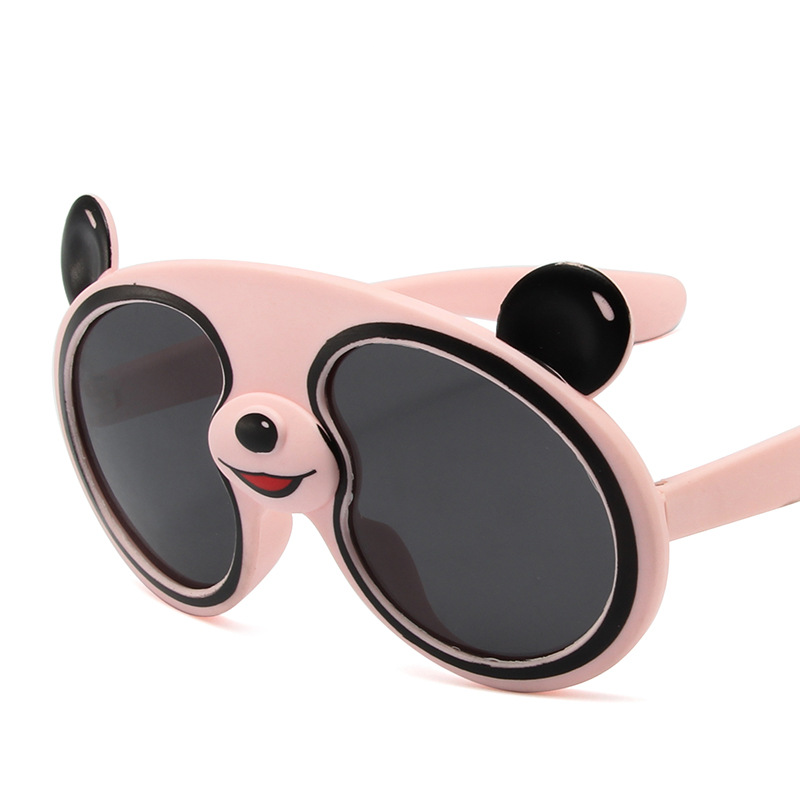 CARTOON CHILDREN'S OUTDOOR SPORTS SILICONE GLASSES