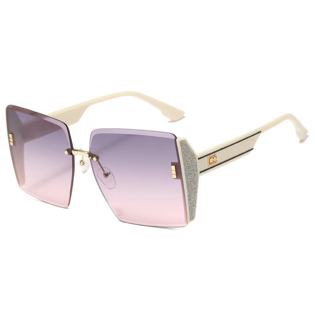 STYLISH FRAMELESS CUT-EDGE SUNGLASSES