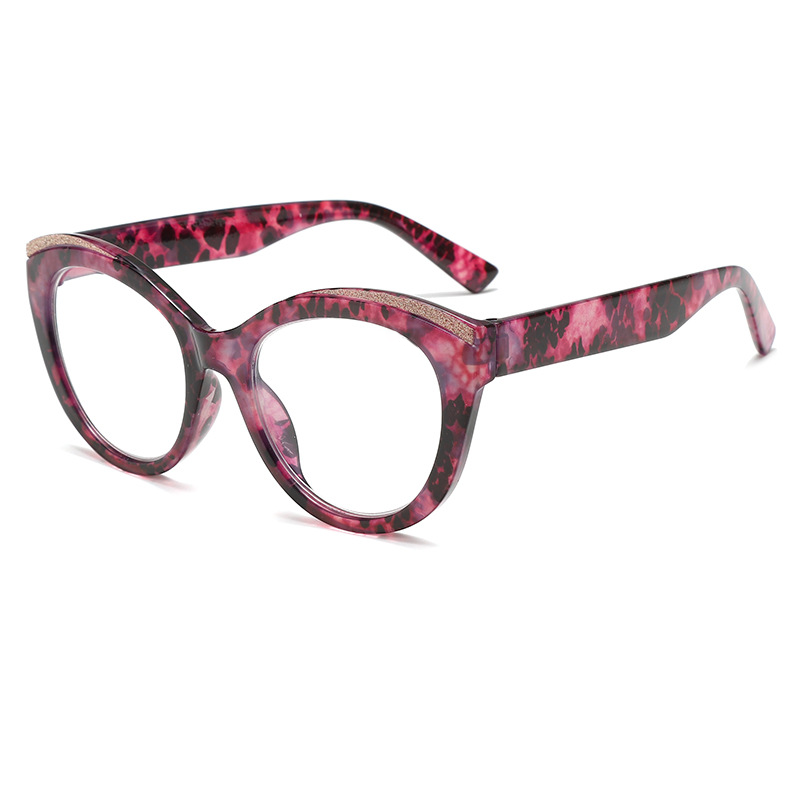 CRYSTAL-STUDDED GALAXY CAT-EYE READING GLASSES