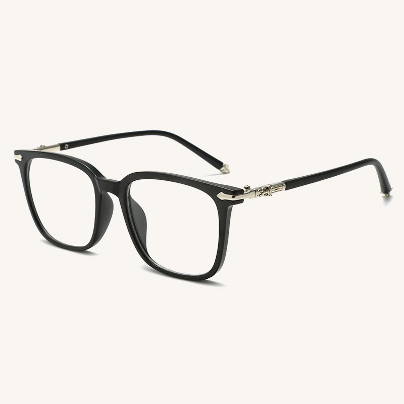 SQUARE LARGE-FRAME READING GLASSES