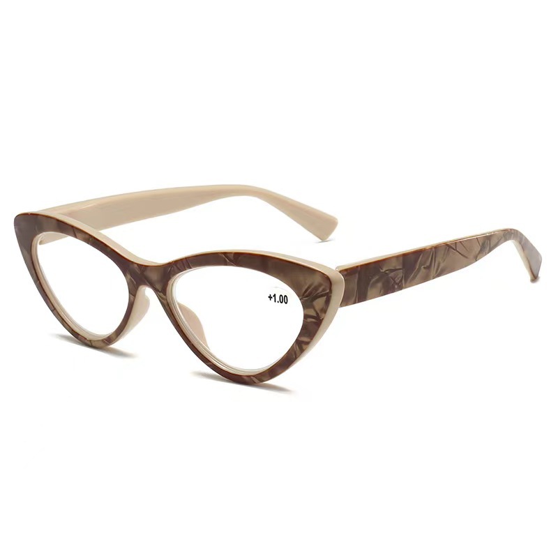 AVANT-GARDE VINTAGE FLORAL CAT-EYE READING GLASSES