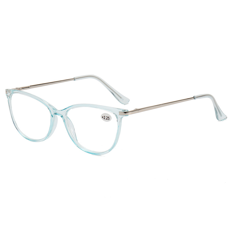 CLEAR MINI CAT-EYE READING GLASSES