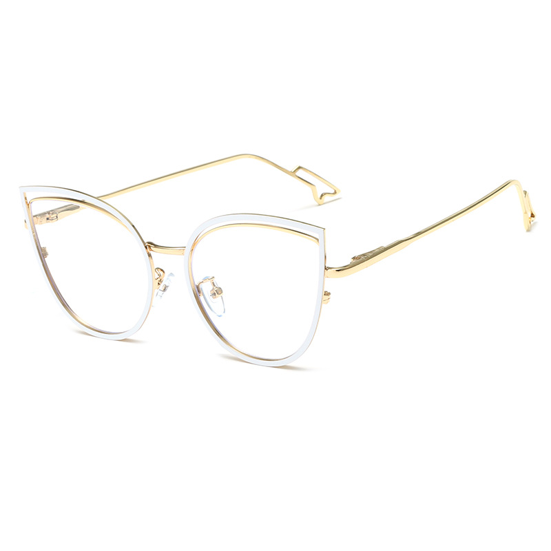 WOMEN'S FASHION BUTTERFLY FRAME ANTI-BLUE LIGHT FLAT MIRRORS