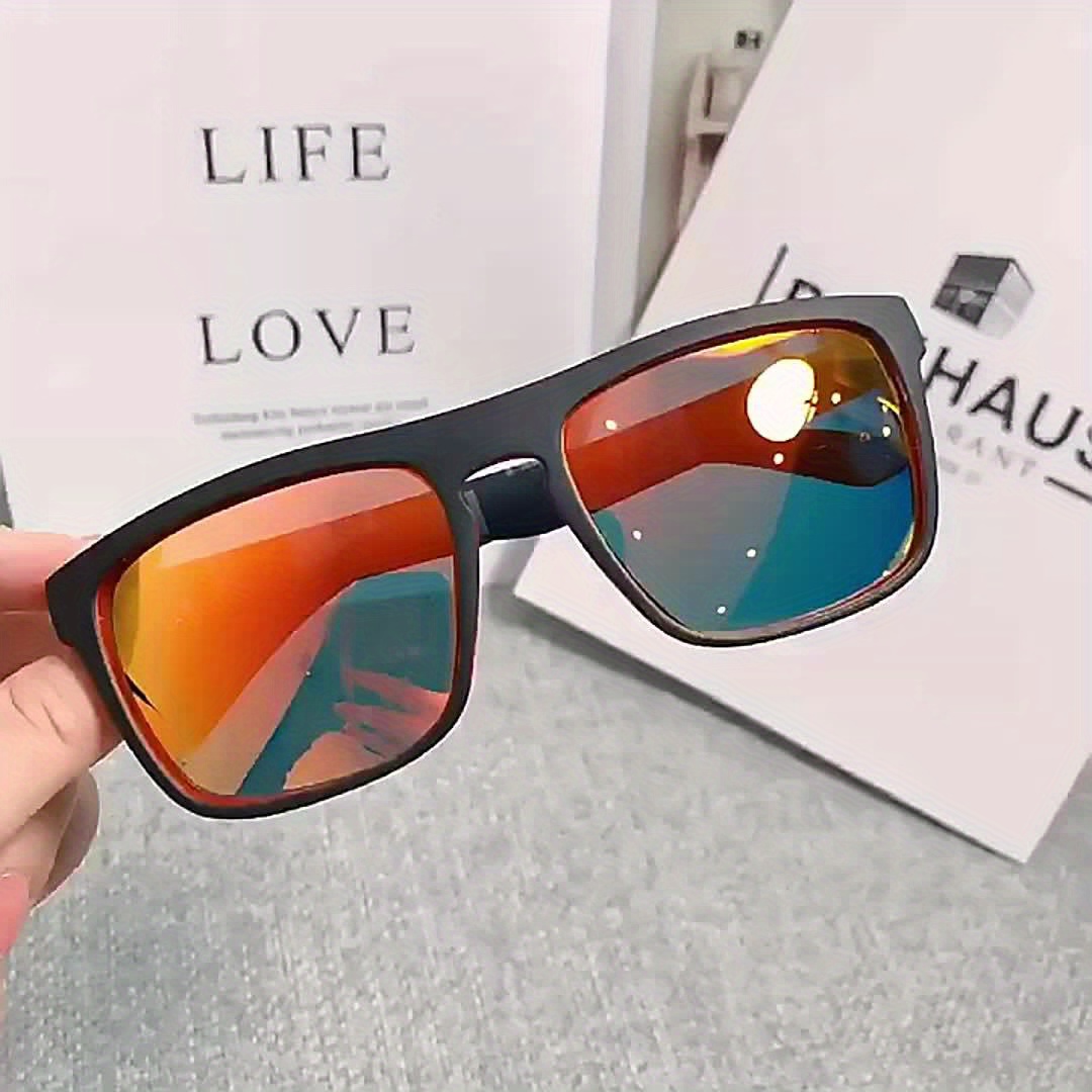 RETRO POLARIZED SQUARE FASHION SUNGLASSES