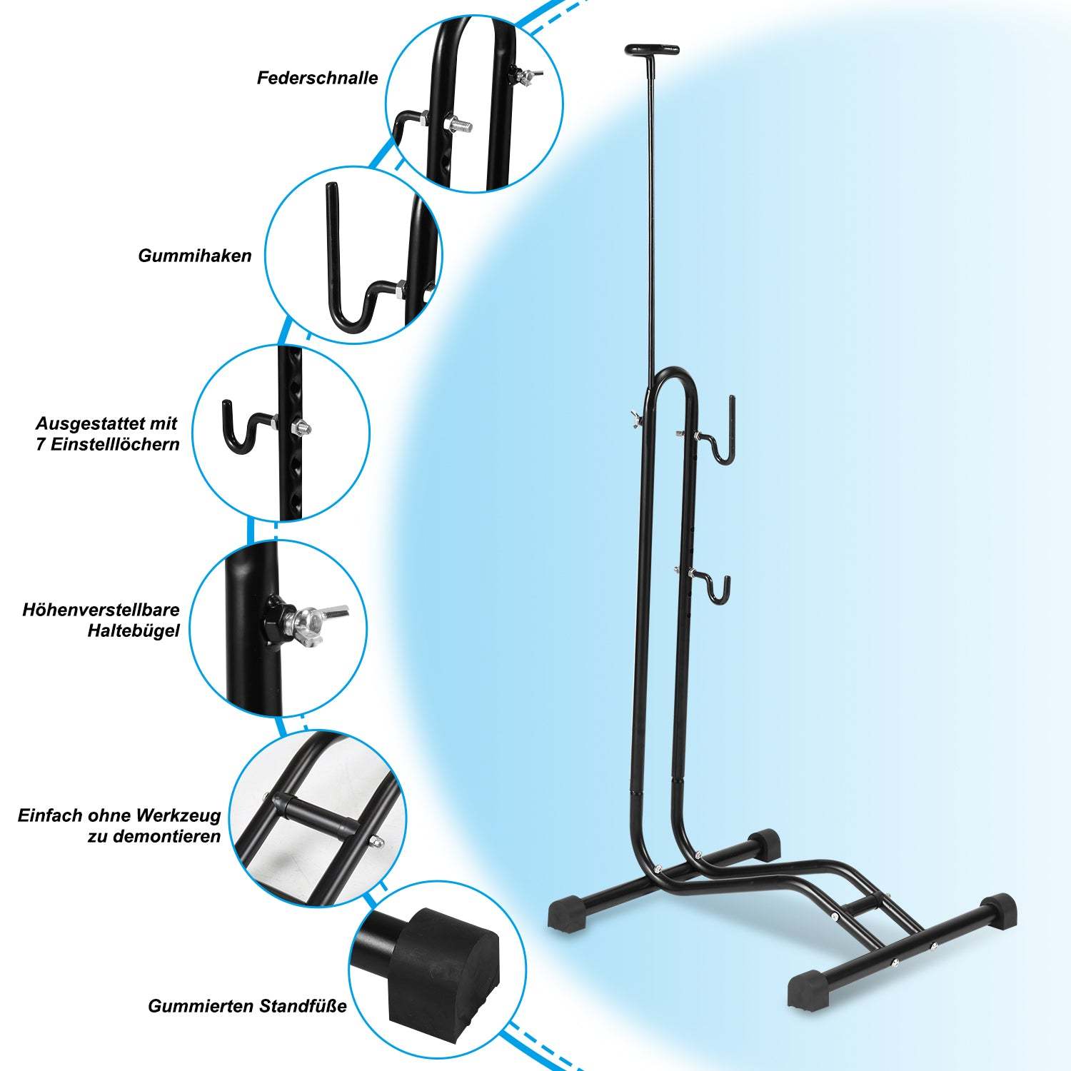3 in 1 bike stand floor 20 to 29 inches