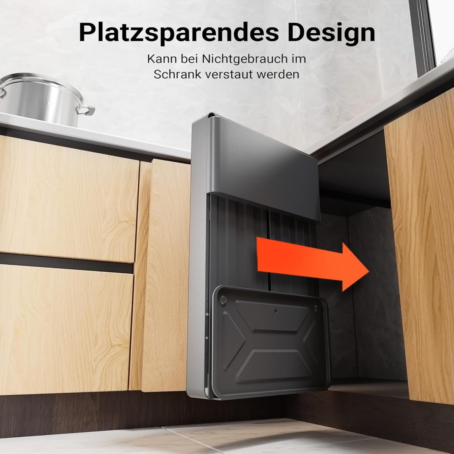 Mobile gas heater 4.2 kW, gas heater 42 x 45 x 75.7 cm, indoor heater with tip-over protection, ODS (Oxygen Depletion System) and wheels, gas heater compatible with a 13 kg gas cylinder