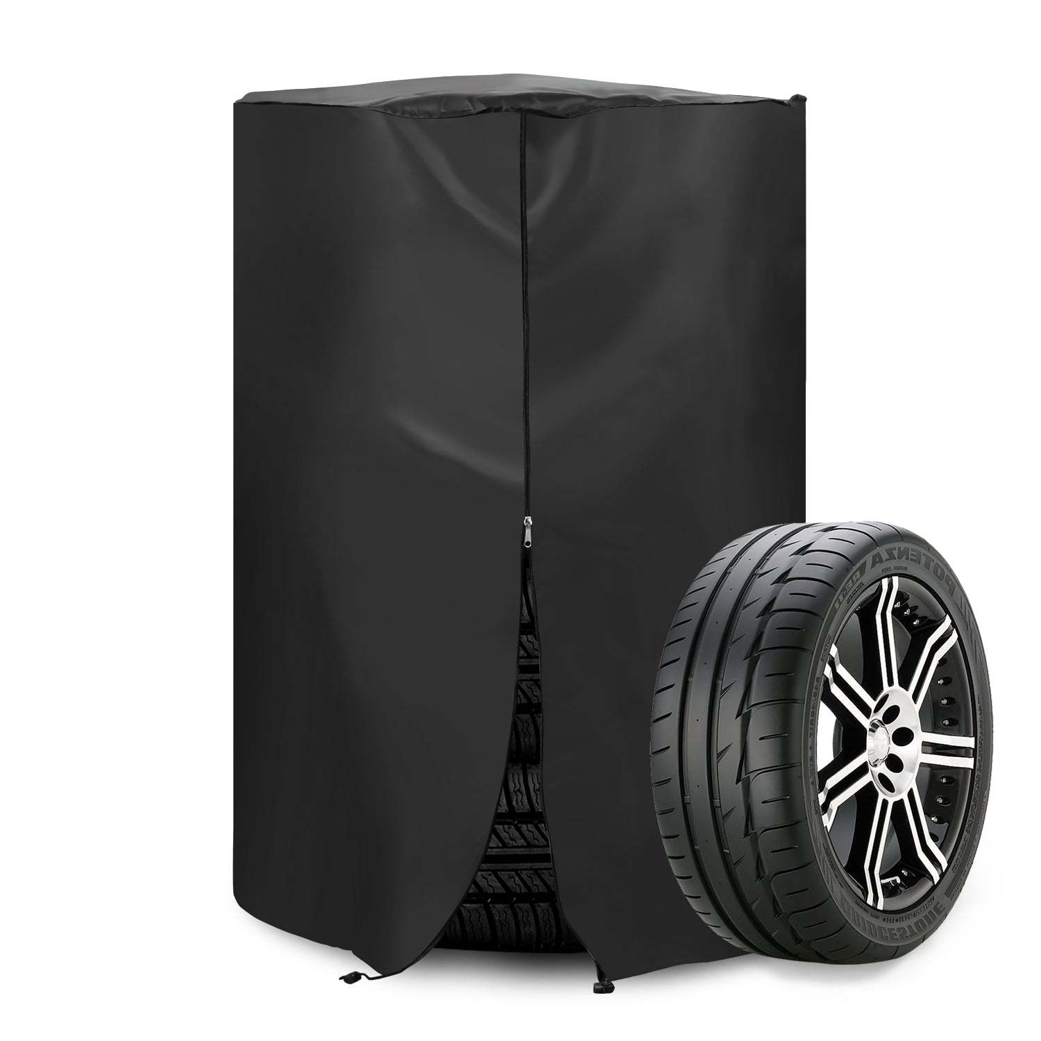 Tire bag tire cover for 4 tires