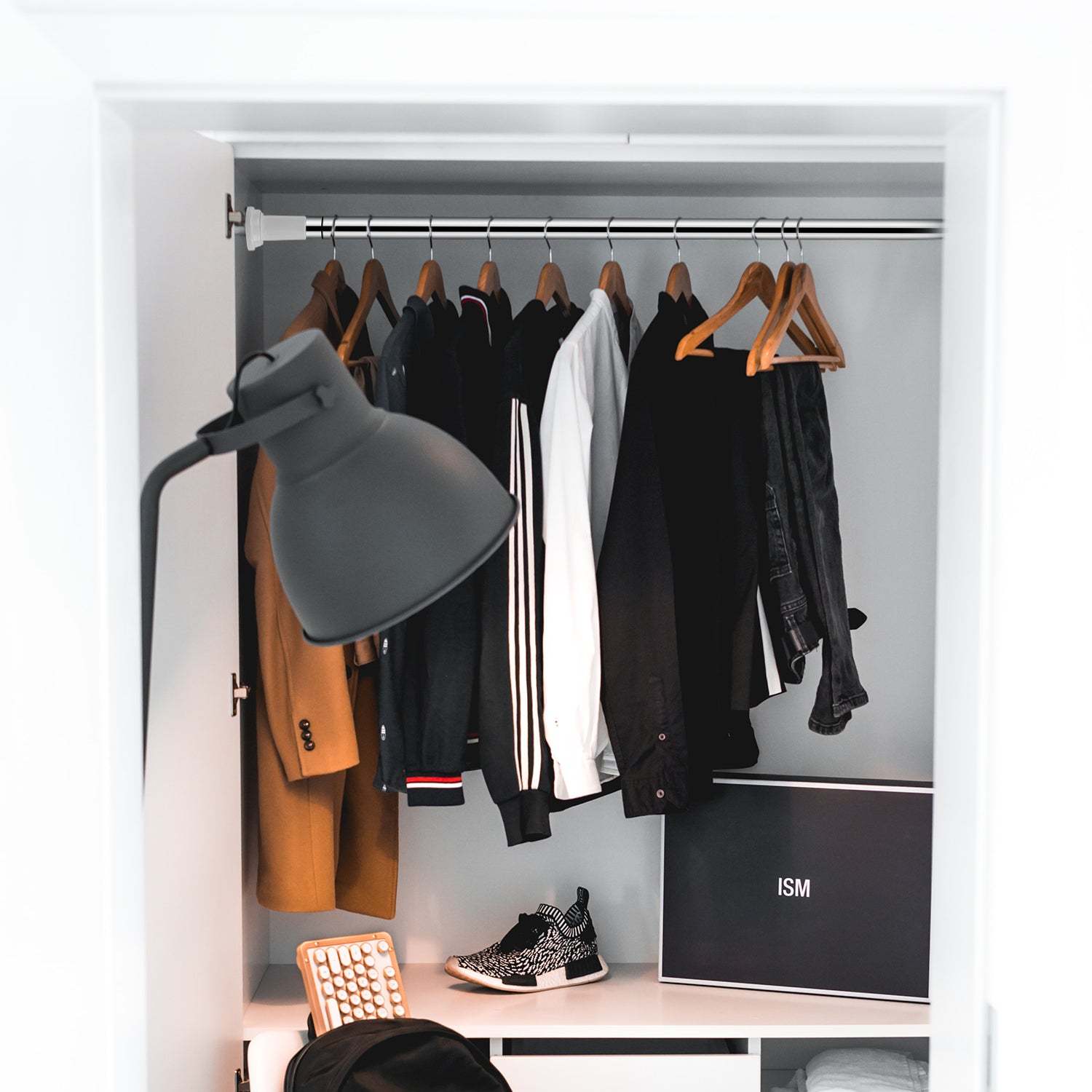 Telescopic shower rod 70-260cm