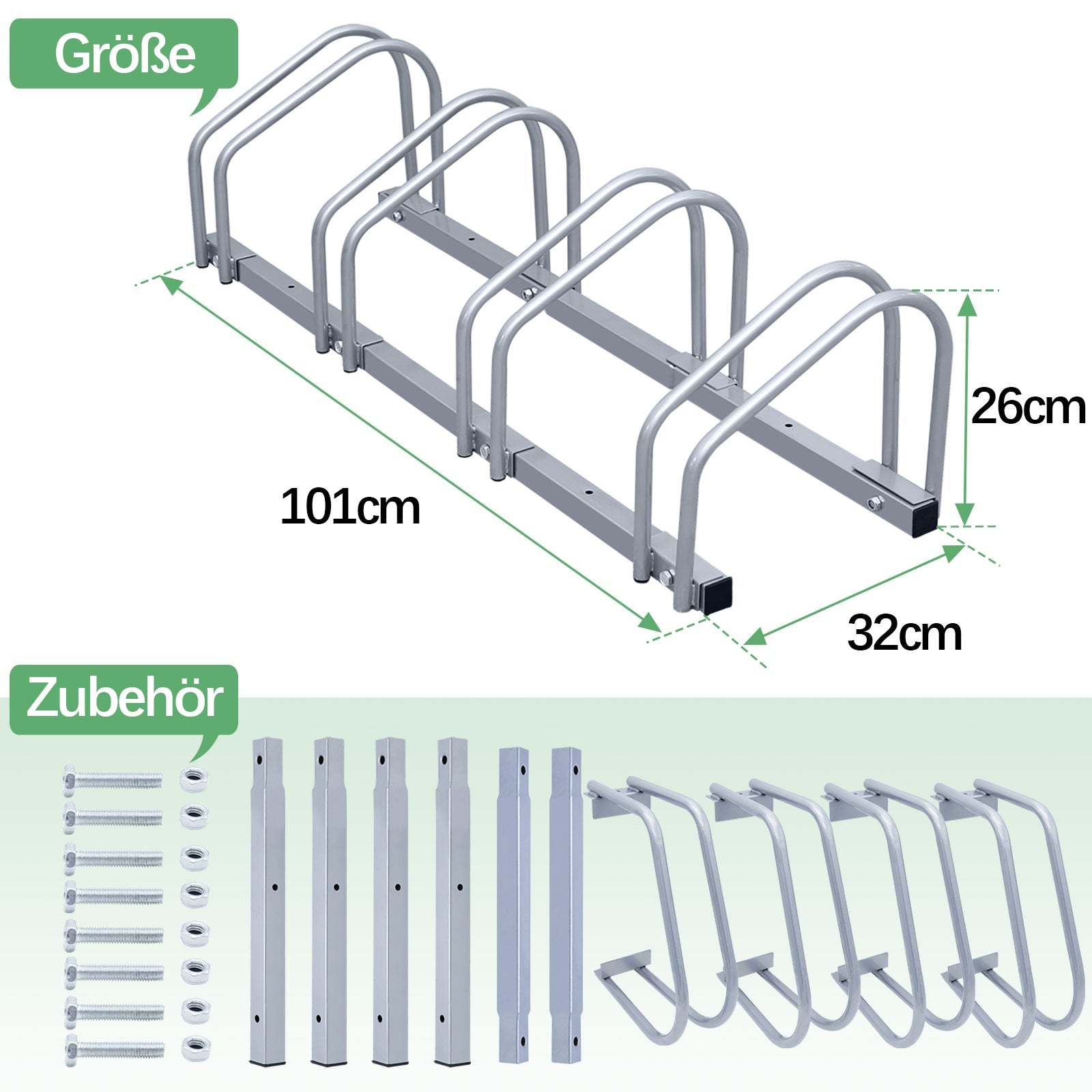 Bike stand for 2/3/4/5/6 bikes