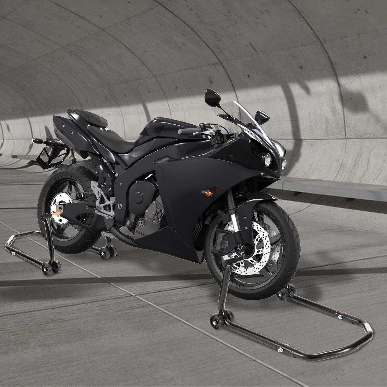 Motorcycle stand motorcycle jack front/rear