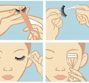 3D Faux Mink Eyelashes Reusable Soft 10 Pairs Fake Lashes Pack Waterproof False Eyelash Set for Daily Use Easy to Apply (10 Pairs-15mm)