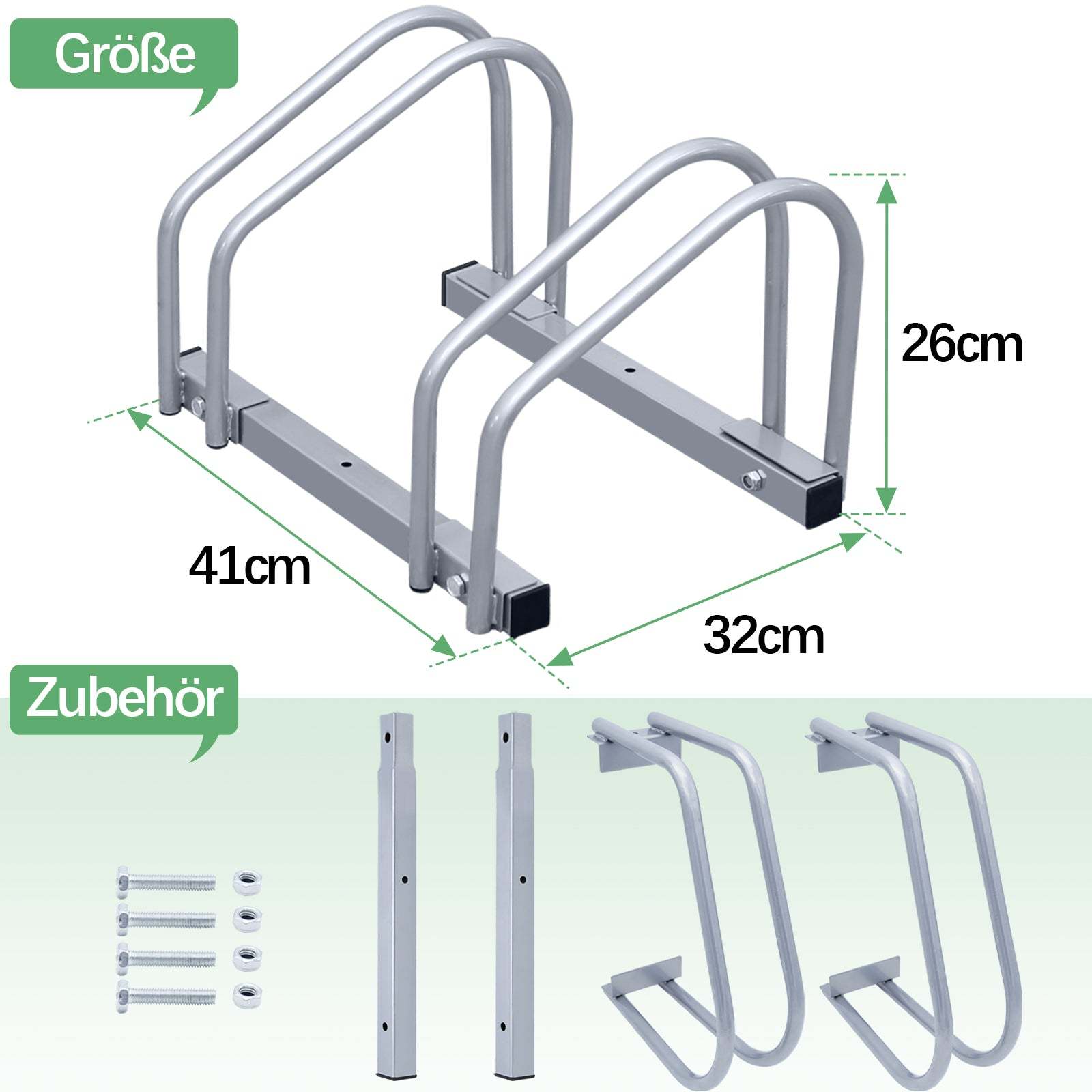 Bike stand for 2/3/4/5/6 bikes