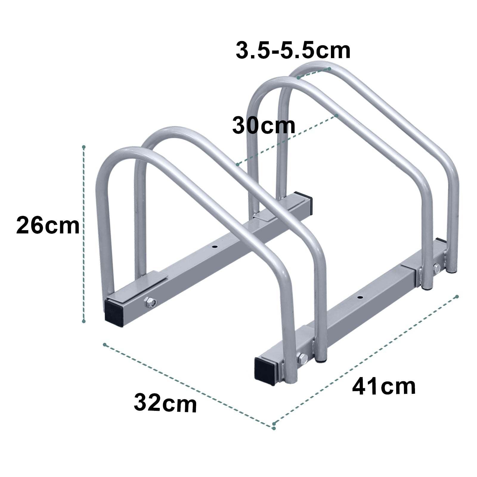 Bike stand for 2/3/4/5/6 bikes