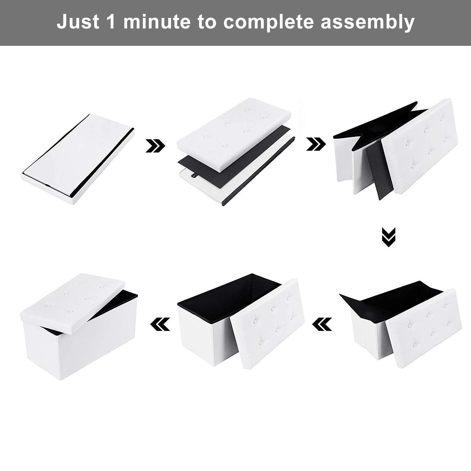 Sitzbank mit Stauraum Sitzhocker