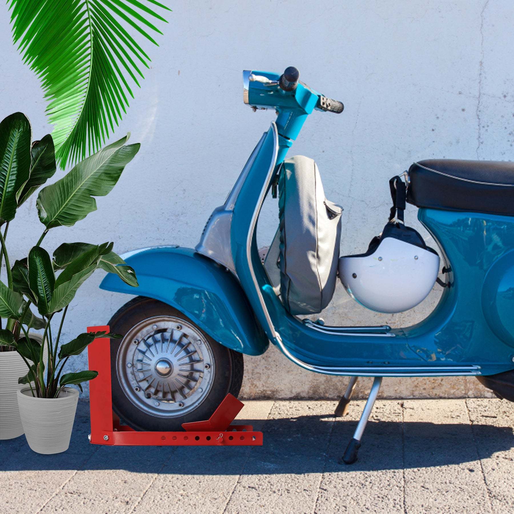 Motorcycle rocker trailer motorcycle stand