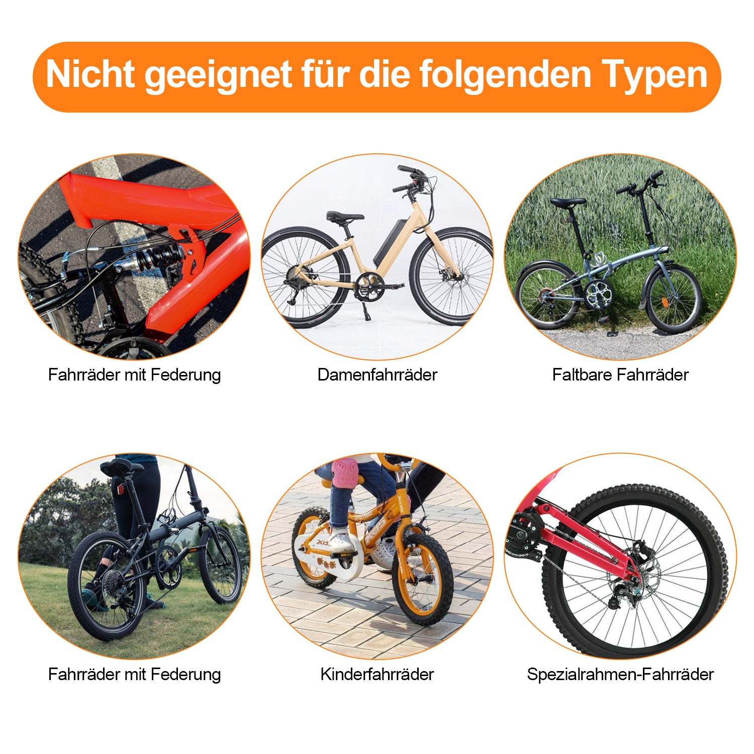 Bicycle luggage rack universal for 24-29 inches