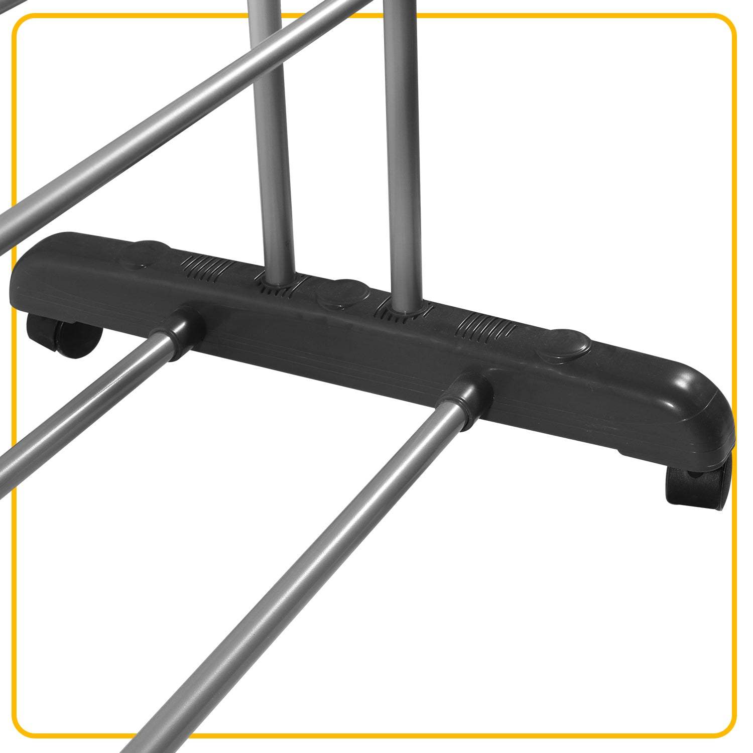 Clothes airer tower 4 levels with 2 folding wings