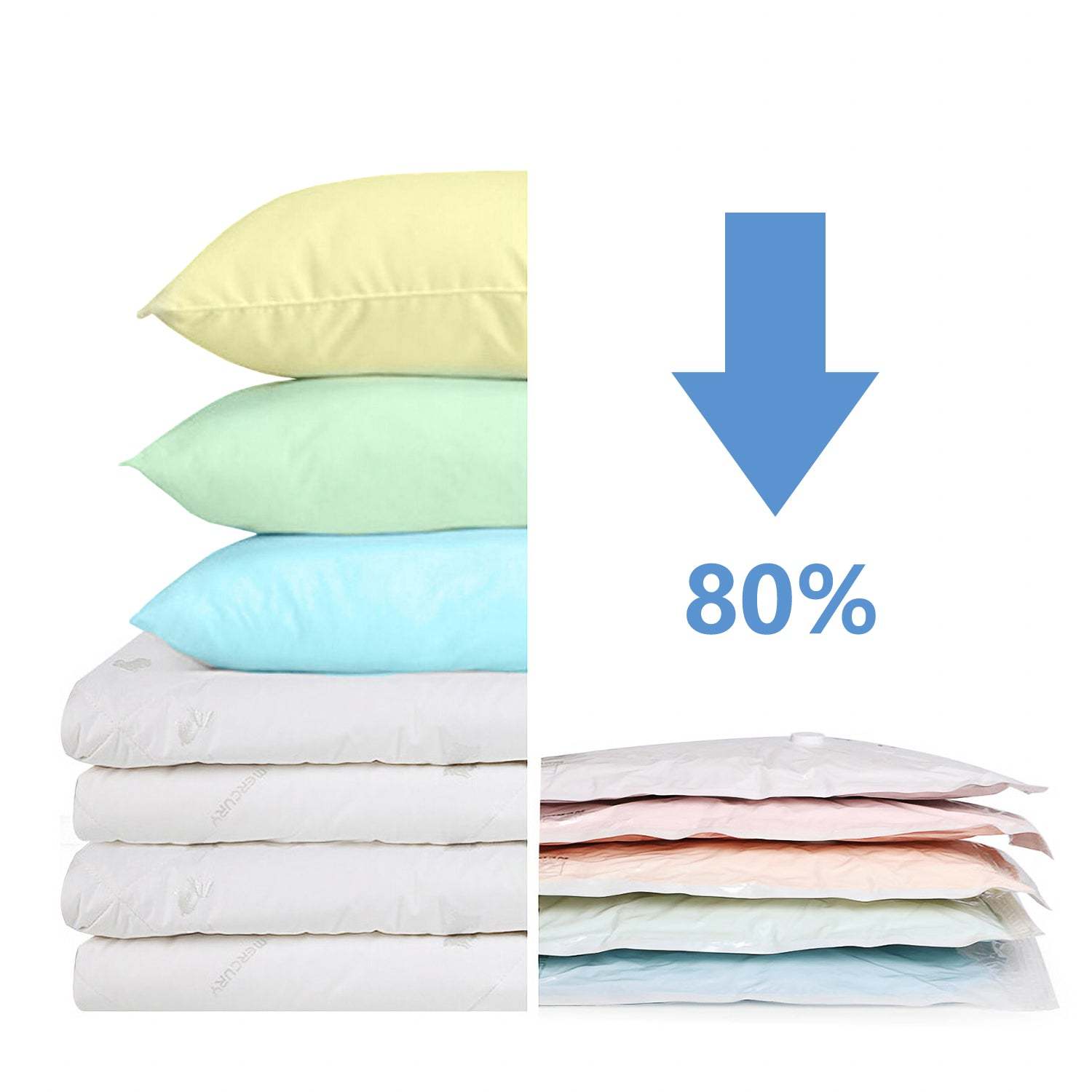 5x storage bags vacuum bags