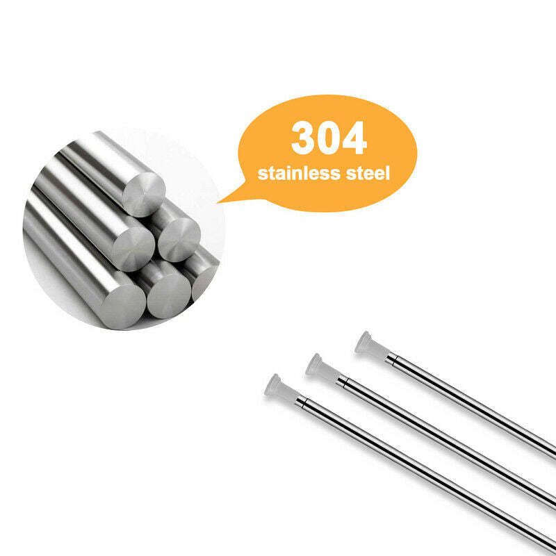 Telescopic shower rod 70-260cm