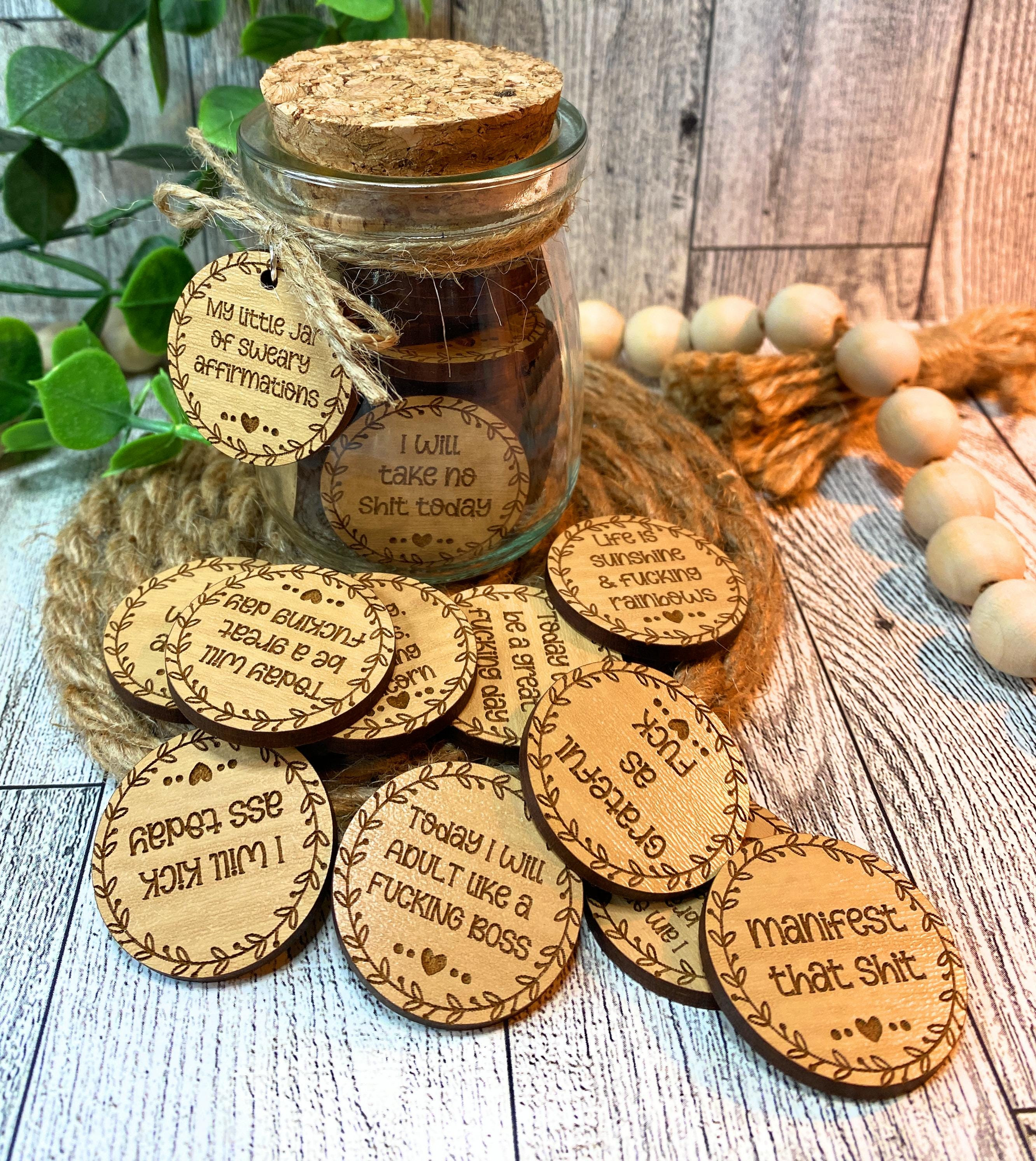 My Little Jar of Sweary Affirmations, Adult Affirmations