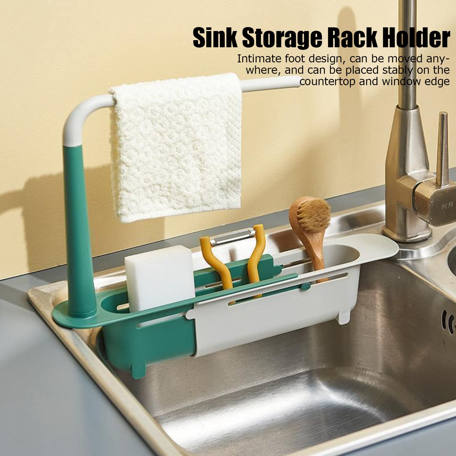 Telescopic Sink Storage Rack 