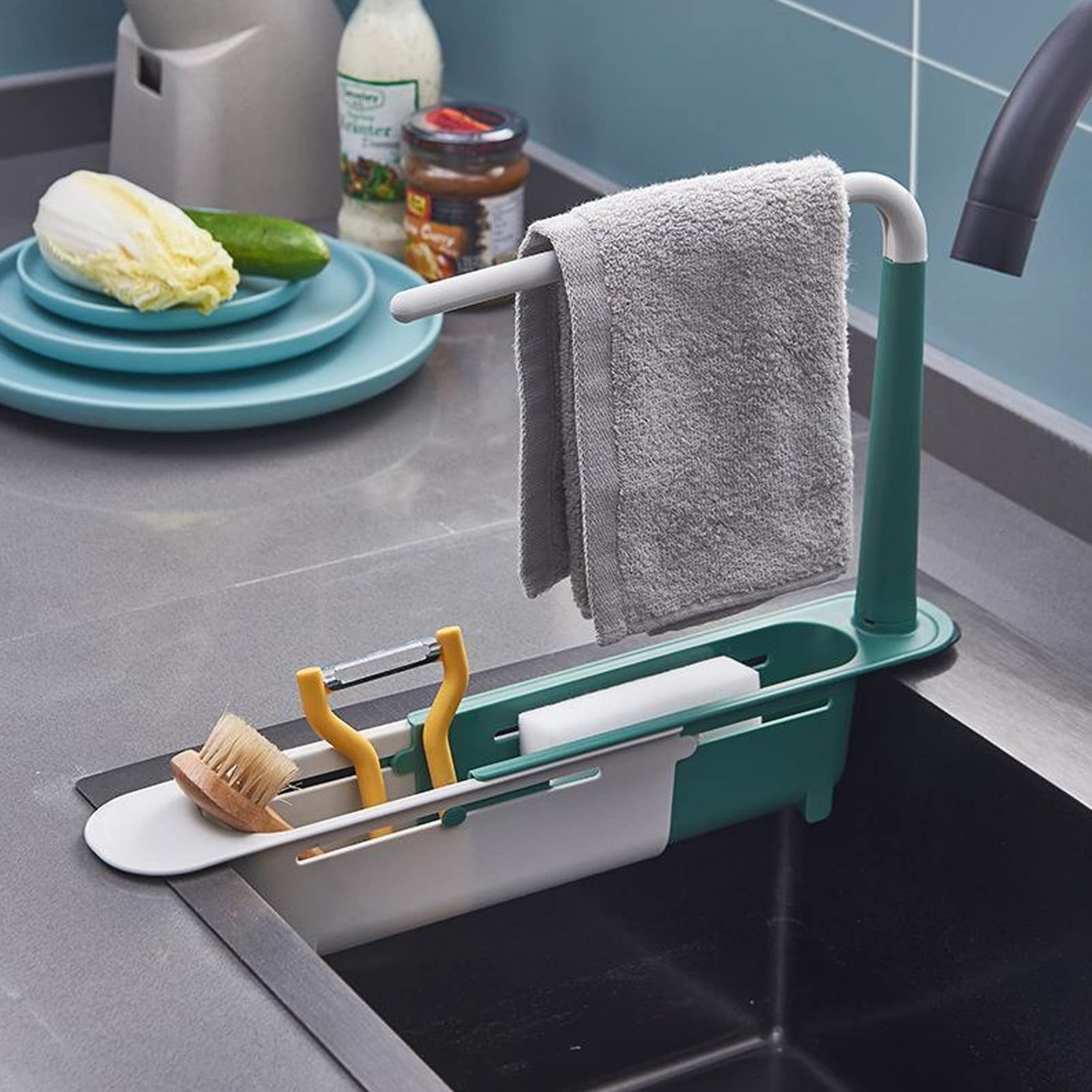 Telescopic Sink Storage Rack 